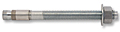 ITW Red Head Trubolt Carbon Wedge Anchors with Hot-Dipped Galvanizing