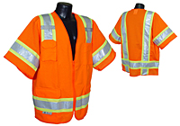 Radians SV63 Two Tone Surveyor Class 3 Vests (SV63O-M/L/XL/2X/3X/4X/5X)